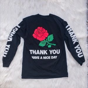Chinatown Market Thank You long sleeve shirt S